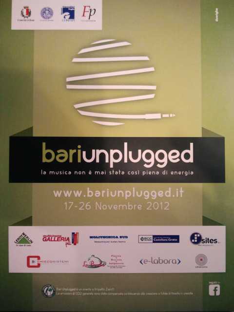 Bari Unplugged, eventi a impatto zero per l'ambiente